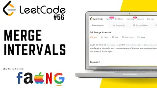 56 Merge Intervals Leetcode Medium