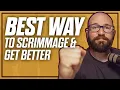 3 WAYS to DOMINATE Football Scrimmages