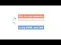 Responsive Text Animation using HTML and CSS changing or rotating
