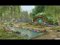 Download Lagu Hobbit Village Ambience 🌿🌼 Peaceful Afternoon In The Shire, Relaxing Nature Sounds, Occasional Rain