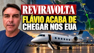URGENTE! FLÁVIO ACABA DE CHEGAR AOS EUA - TRUMP FAZ ALERTA PARA LULA E BRASIL