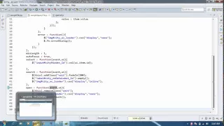 How to apply autocomplete using ajax function