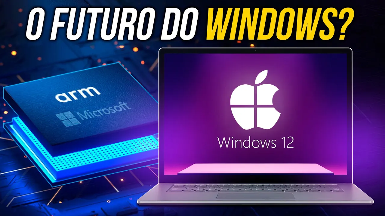 MICROSOFT copiando a APPLE? WINDOWS 12 vem aí!