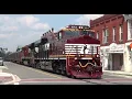 NS 955 OCS Masters Train w Private Cars in Augusta GA 26
