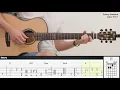 I'm Not The Only One - Sam Smith | Fingerstyle Guitar | TAB + Chords + Lyrics