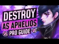 The FULL GUIDE to Aphelios - Guns Combos Matchups Laning and Tips