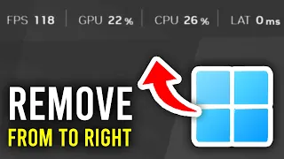 How To Remove FPS GPU CPU LAT From Top Right Of Screen - Step By Step