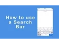 Making a Search Bar to Search Words in a TableView Swift 3