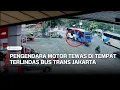 Download Lagu Kecelakaan maut! pengendara motor tewas di tempat terlindas Busway