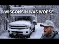 Wisconsin Snowstorm Camping Escaped Minnesota s Mud for This