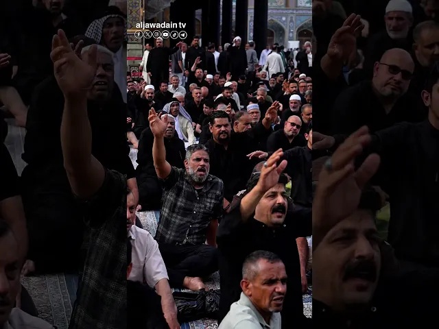 ⁣موكب الكوفة العلوية المقدسة يعزون الإمامين الكاظمين (ع) بذكرى استشهاد الإمام جعفر بن محمد الصادق ع