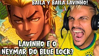 LAVINHO É O NEYMAR?? DÃO REAGE: Anny & Hiann | Waka Waka (Lavinho) - Blue Lock | Arteek