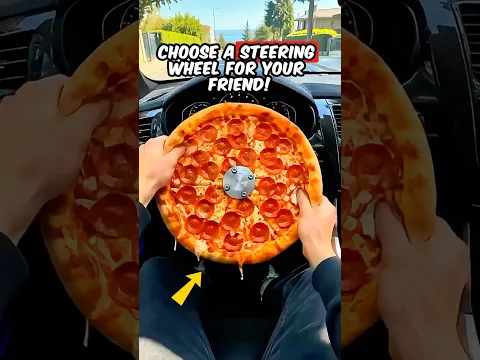 Choose a Steering Wheel For Your Friend! 🚗🛞 #steeringwheel #automobile