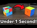 How To Solve A 2x2 Rubik s Cube In UNDER 1 SECOND