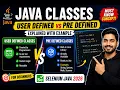 240 User defined Classes and Pre defined Classes in Java Selenium Java 2026