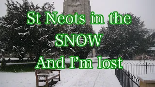 st neots in the snow