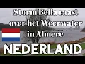 Download Lagu NEDERLAND Storm Bella raast over het Weerwater in Almere
