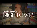 This is the perfect study schedule for night owls