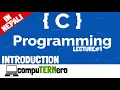 INTRODUCTION TO C PROGRAMMING C Programming 1 Simple Nepali