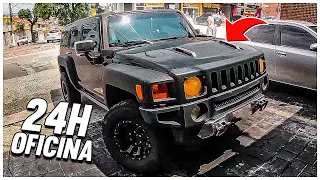 HUMMER H3 COM TODA EQUIPE AS EM UM ROLÊ PARAGUAIANO DA ZOEIRA????(24 Horas de Oficina)