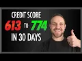 INCREASE Your Credit Score in 30 Days How to Increase Your Credit Score