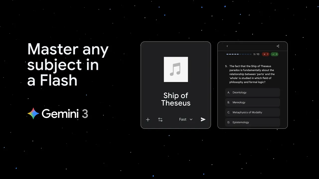 Demo học tập Gemini 3 Flash