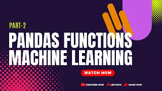Part-2 Python pandas tutorial Machine learning tutorial in Hindi