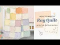 How To Make A Rag Quilt With The Batting Buddy a Shabby Fabrics Tutorial