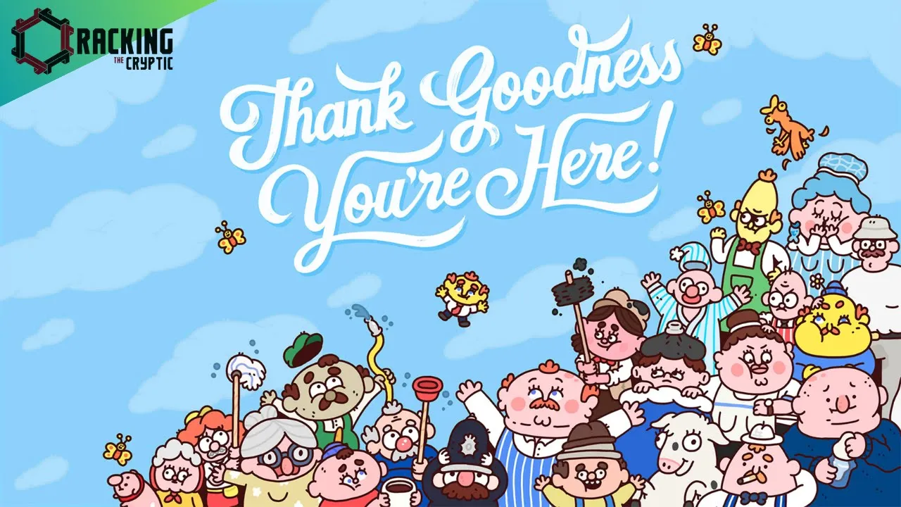 Sudoku Experts Play "Thank Goodness You're Here"