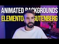 21 Free Animated Background Effects for Elementor Gutenberg