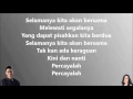 Download Lagu Afgan \u0026 Raisa - Percayalah (Lirik Video)
