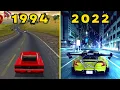 Evolution of Need for Speed Games 1994-2022