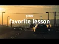 Download Lagu Yaeow - Favorite lesson  ( lirik \u0026 terjemahan video )