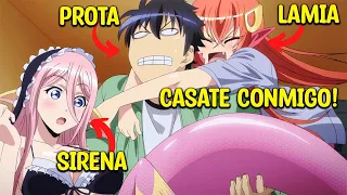 Fue Obligado a Cuidar a Semihumanas que se Enamoraron de Él | Resumen Monster Musume