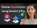 Clone Websites 200x Faster Using Elementor Gemini 3 Pro Clone2Elementor Installation Review