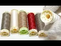 Vintage Gutermann Thread Spools Lot 9pc Germany Collection