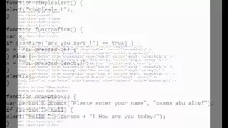 JavaScript Message - Alert Prompt Confirmation Jquery Message