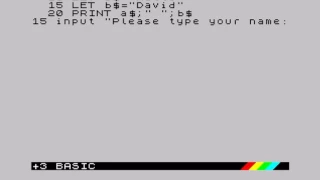 Tutorial 1 - 1 Introduction to Sinclair ZX Basic