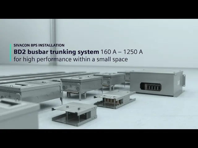 Захранваща глава към шини в табло BD2 Al 630…1000A Siemens, SIEMENS, BD2A-1000-VE в инсталация SIVACON 8PS.