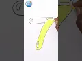Let s Draw and Color Number 7