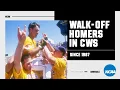Every CWS walk-off home run since 1987