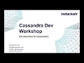 Workshop Apache Cassandra