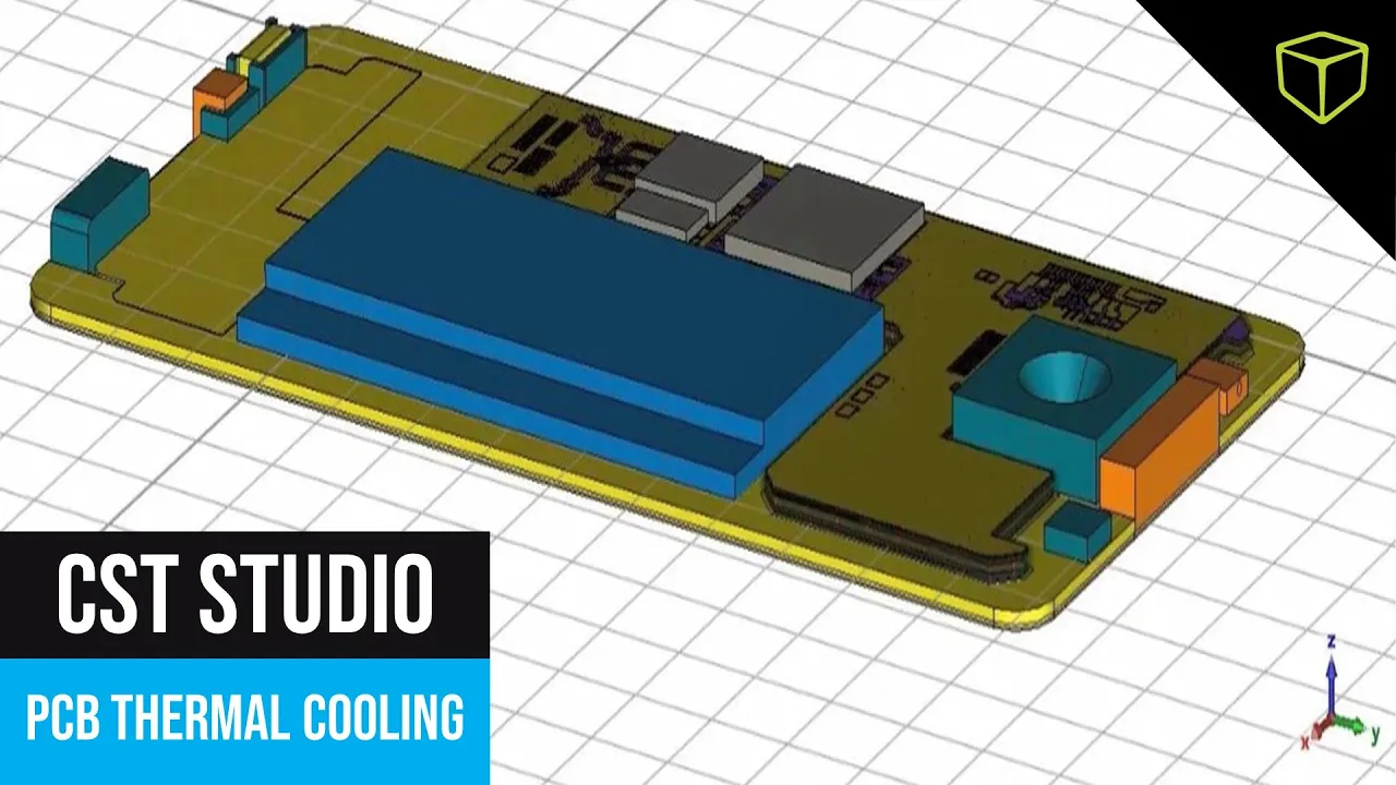 CST Studio for Electronic Design: PCB Thermal Cooling - Webinar