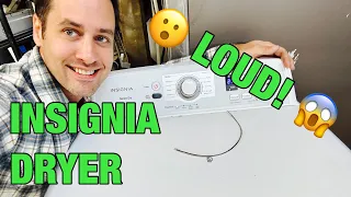 Quick Fix For a Noisy Insignia Dryer NS-FDRE67WH8A Something In The Blower