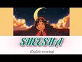 Lagu SHEESHA -Lyrics With English Meaning — Mitta Ror | Swara Verma. 