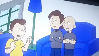 caillou goes a nice walk toris and classic caillou gets grounded ungrounded