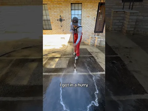 Pressure Washing Abandoned Mansion Mistake