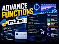 PyAutoGUI Advanced Functions for Beginners Screenshot Image Recognition Python Automation