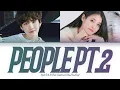 Download Lagu [CC해석] Agust D (BTS SUGA) 'People Pt.2' Lyrics (사람 pt.2 가사해석) (feat. IU) (Color Coded Lyrics)