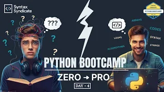 DAY - 4 PYTHON ZERO TO HERO 12